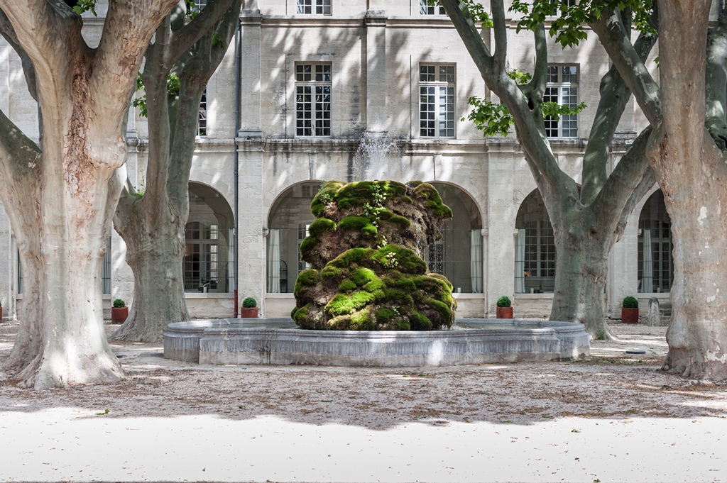 Hôtel Cloître Saint Louis in a 16th-century cloister in central Avignon