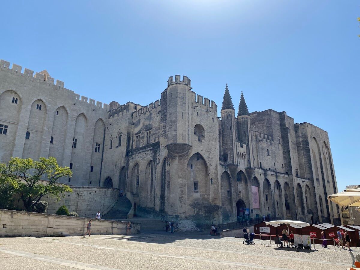 Underground Parking Palais des Papes beside the Popes’ Palace in Avignon
