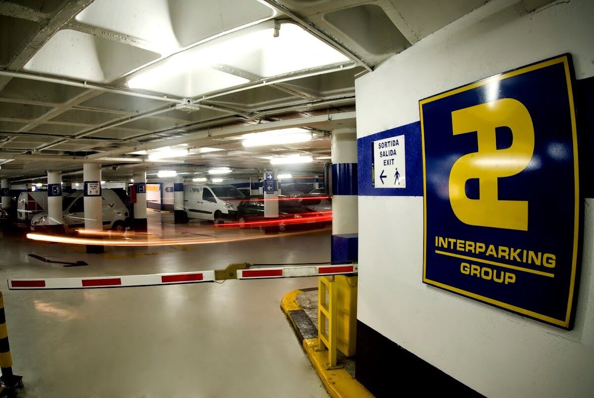 Interparking Las Ramblas, an underground car park on La Rambla, Barcelona