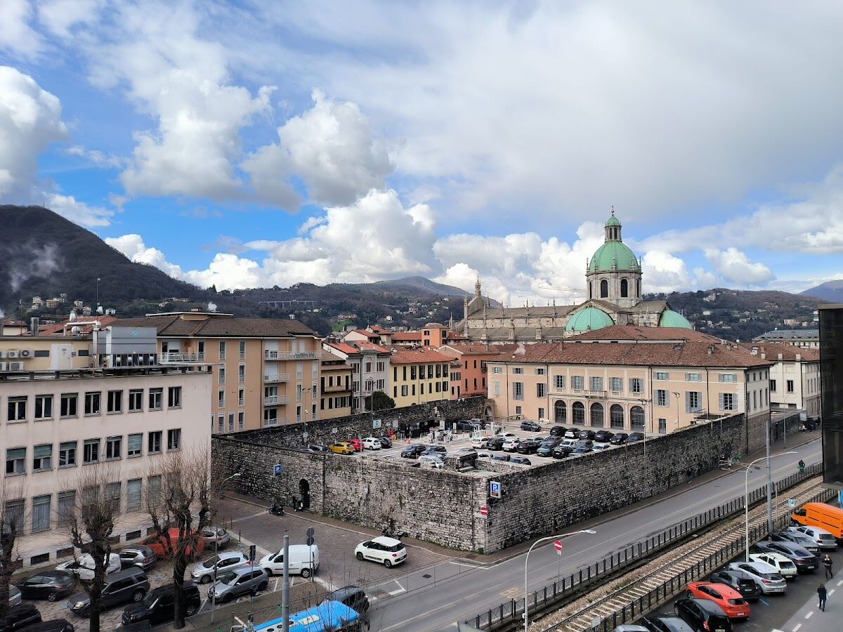 Autosilo Valduce multi-storey car park on Viale Lecco in central Como