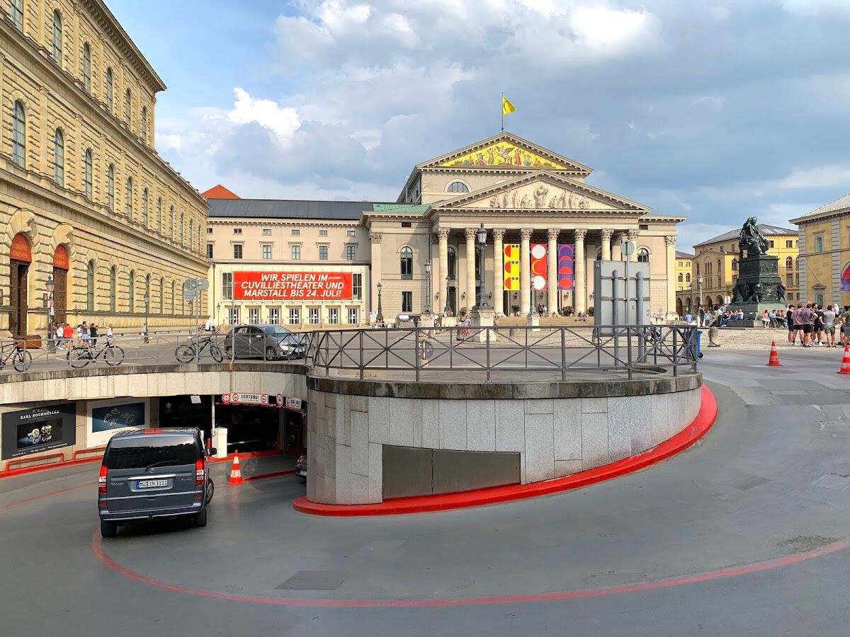 Operngarage under Max-Joseph-Platz by the opera in central Munich