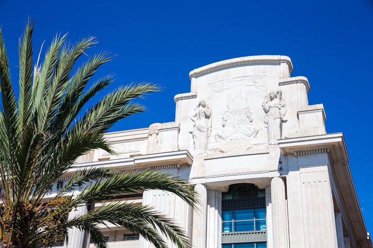 Hôtel Palais de la Méditerranée on the Promenade des Anglais, Nice