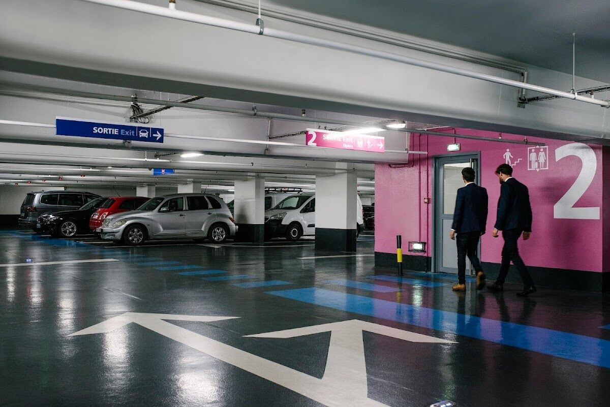Indigo Croix des Petits Champs car park near the Louvre, Paris