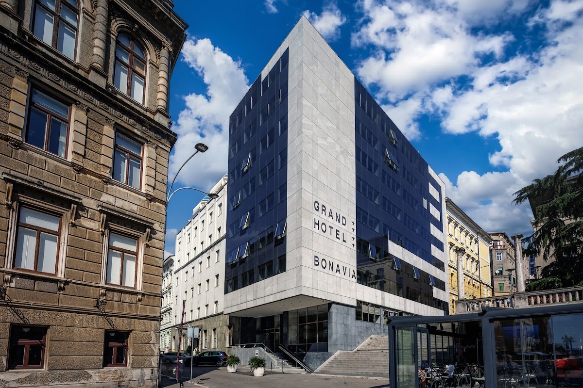 Grand Hotel Bonavia, the central flagship hotel in Rijeka