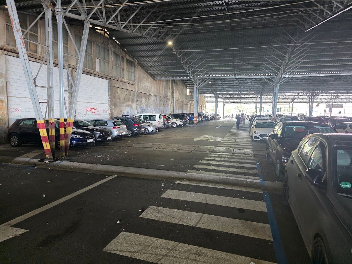 Parkiralište Srednja Delta, a large overflow car park in Rijeka