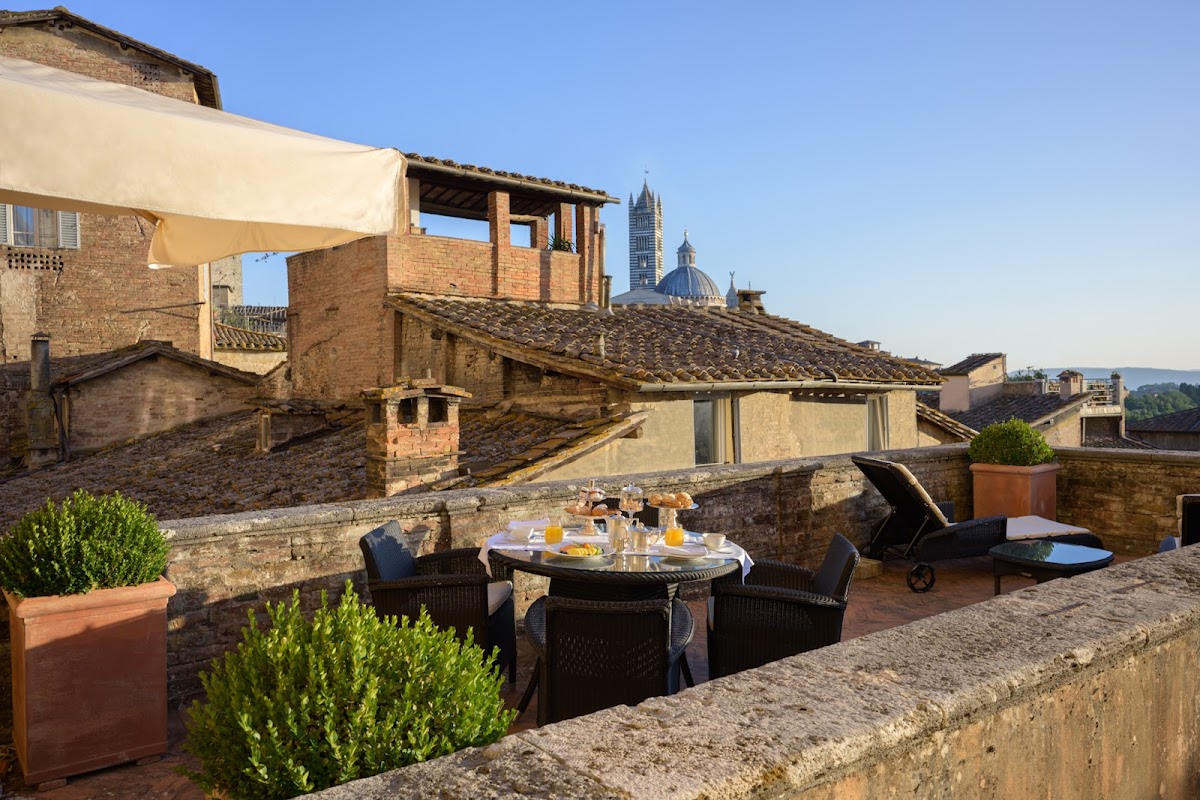 Grand Hotel Continental, a five-star hotel in the centre of Siena
